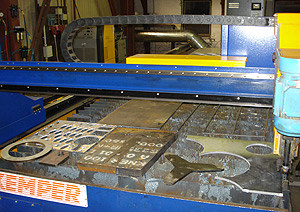 CNC-Plasmaschneideanlage