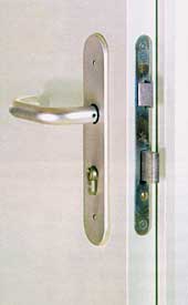 Mehrfachverriegelung, Schlo&szlig;seite